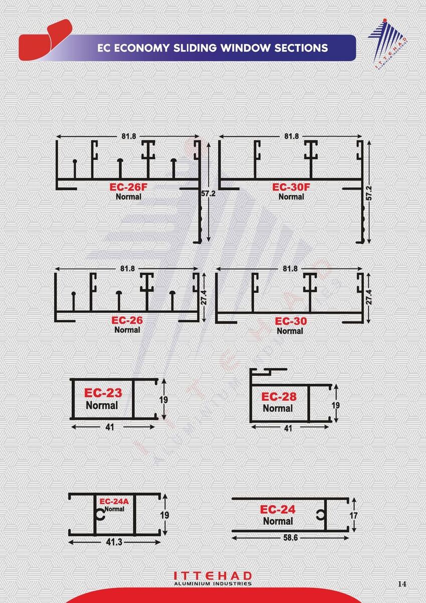 EC Economy Sliding Window Sections