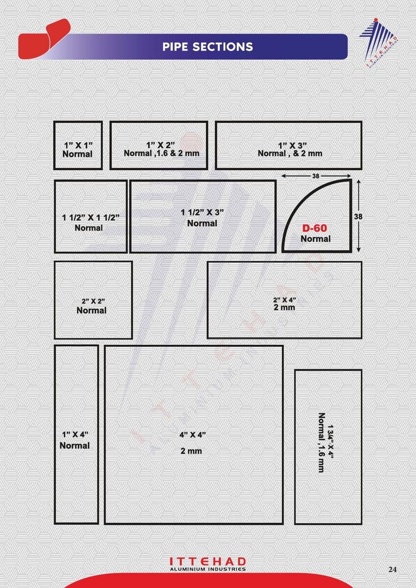 Pipe & Angle Sections